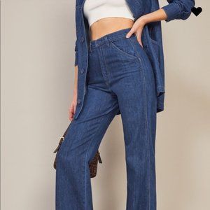 REFORMATION Trouser Jean Sz 26 $148